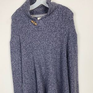 Half Button Up Sweater